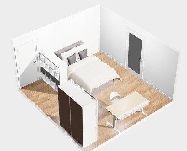 WG-Zimmer zur Miete - Widok 3