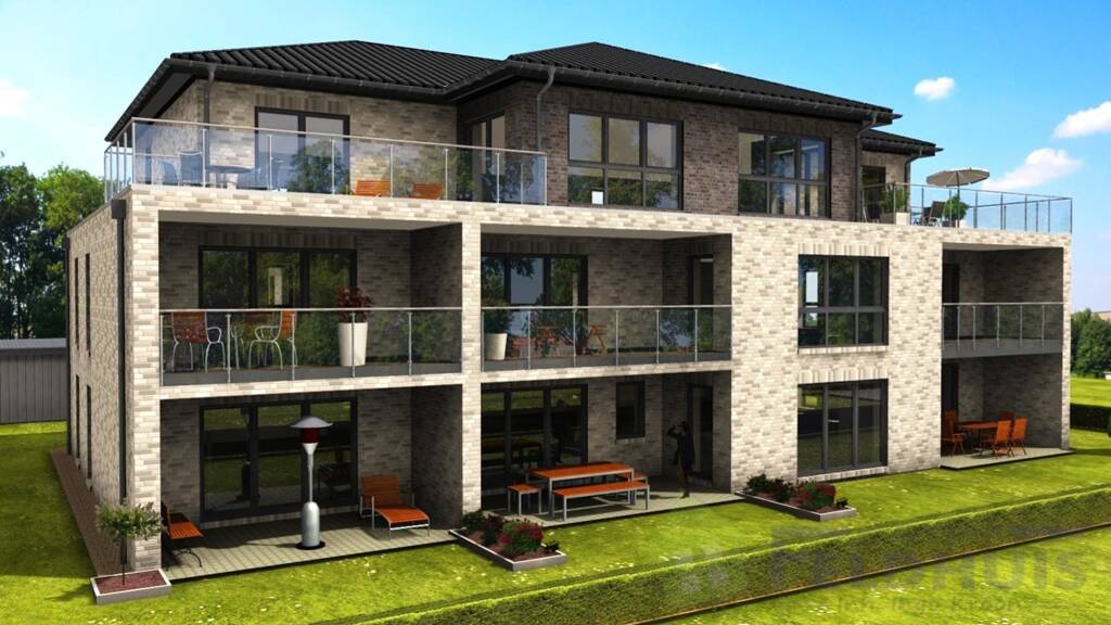 Wohnung zum Kauf - Erstbezug 385.000 € 3 Zimmer 94,4 m² 2. Geschoss Neermoor Moormerland 26802