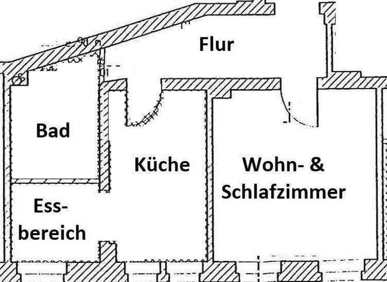 Wohnung zum Kauf 55.000 € 42 m² Melzerstraße 2 Meißen 01662