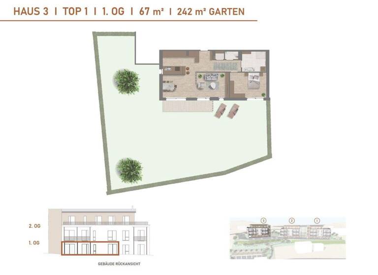 Wohnung zum Kauf - Erstbezug 292.654 € 3 Zimmer 67,6 m² Paternion 9711