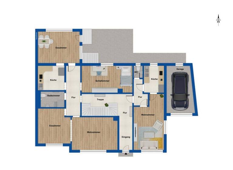 Mehrfamilienhaus zum Kauf 349.000 € 9 Zimmer 218,9 m² 555 m² Grundstück Rumeln-Kaldenhausen Duisburg 47239