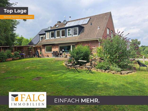 Doppelhaushälfte zum Kauf provisionsfrei 759.000 € 6 Zimmer 184 m² 1.130 m² Grundstück Kesselfeld 12A Mecklenbeck Münster 48163