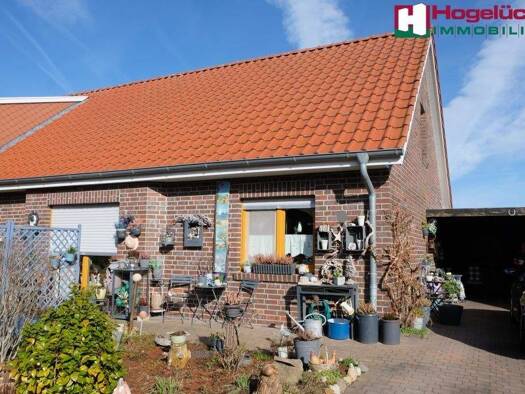 Doppelhaushälfte zum Kauf 299.000 € 3 Zimmer 84 m² 275 m² Grundstück Haxtum Aurich 26605