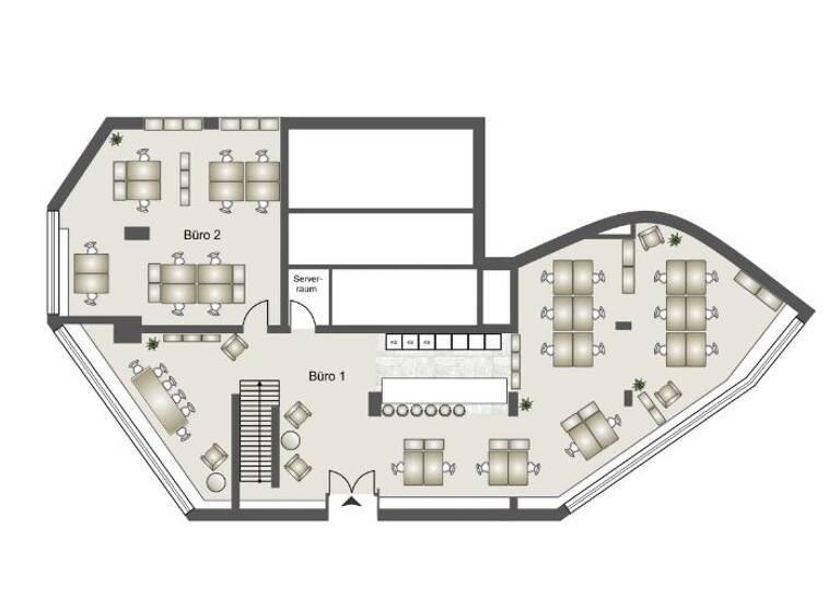 Bürofläche zur Miete provisionsfrei 299 € 4 m² Bürofläche Neue Weyerstr. Altstadt-Süd Köln 50676