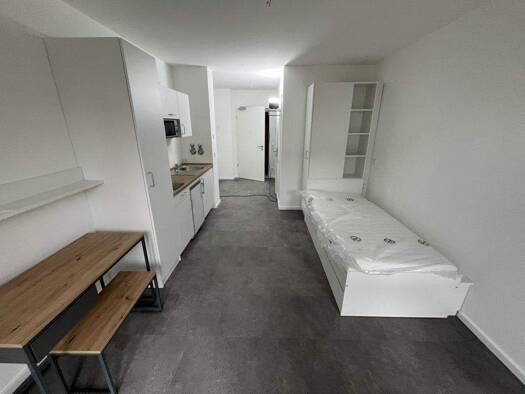 Wohnung zur Miete - Erstbezug 740 € 1 Zimmer 35 m² 2. Geschoss Tunnelstraße 94-94b Kriegshaber Augsburg 86156