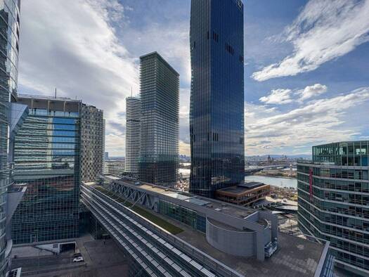 Wohnung zur Miete - Erstbezug 995 € 2 Zimmer 44,5 m² 15. Geschoss Wien 1220