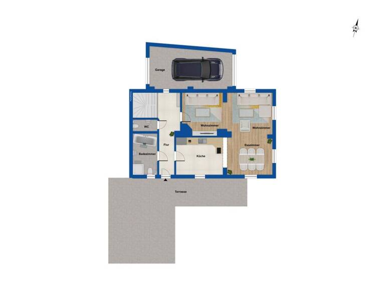 Einfamilienhaus zum Kauf 675.000 € 5 Zimmer 151,9 m² 445 m² Grundstück Langerringen 86853