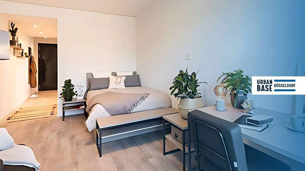 Studio zur Miete 684 € 1 Zimmer 28,3 m² 2. Geschoss frei ab sofort Himmelgeister Straße 270 Bilk Düsseldorf 40225