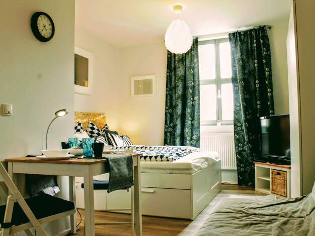 Studio zur Miete Wohnen auf Zeit 960 € 1 Zimmer 24 m² frei ab sofort Innenstadt Erlangen 91054