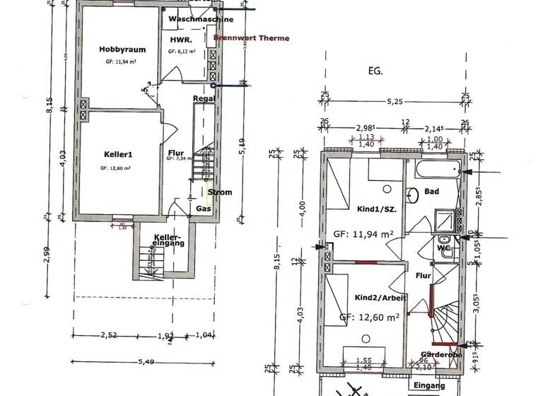 Reihenmittelhaus zur Miete 1.300 € 5 Zimmer 150 m² 150 m² Grundstück Lindenhof Bremen 28237