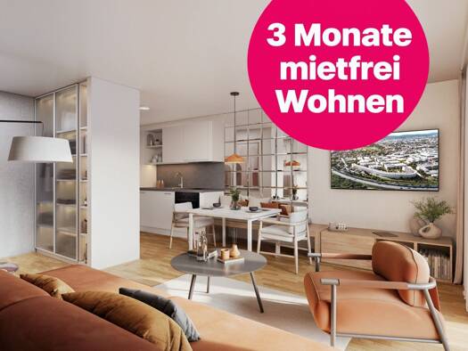 Wohnung zur Miete - Erstbezug 955 € 2 Zimmer 54,7 m² 4. Geschoss Ortsstraße Vösendorf 2331