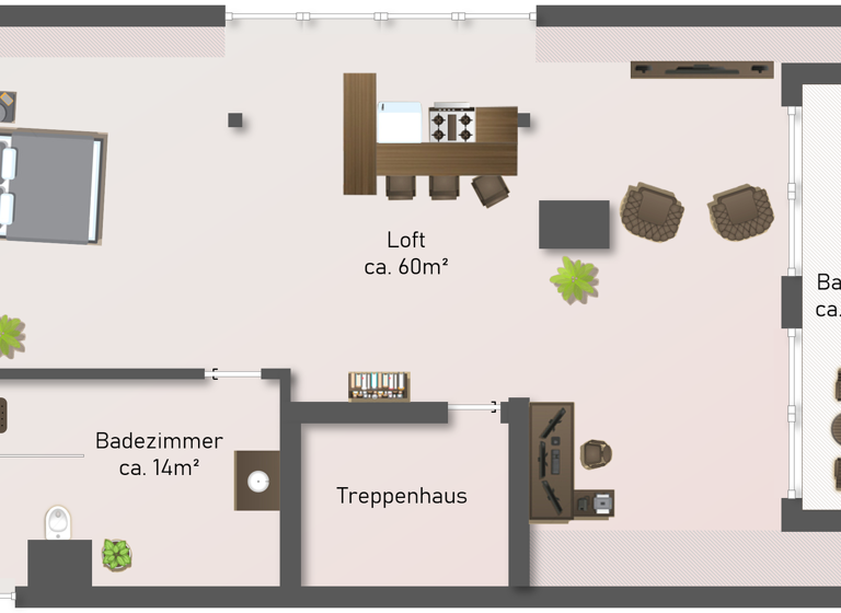 Loft zur Miete 750 € 1 Zimmer 74 m² Geschoss 2/3 frei ab 01.08.2026 Grünewaldstraße 17 Stuppach Bad Mergentheim 97980