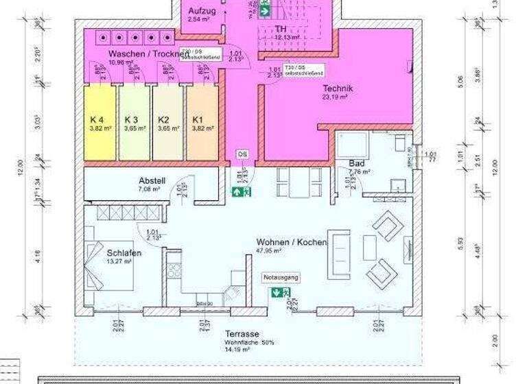 Wohnung zur Miete 1.125 € 2 Zimmer 90 m² 1. Geschoss frei ab 01.05.2026 Balve 58802