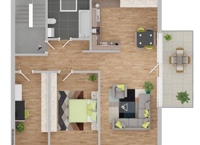 Wohnung zum Kauf 278.000 € 3 Zimmer 81,1 m²<br/>Wohnfläche Dachgeschoss, 2.<br/>Geschoss Böblingen Böblingen 71034