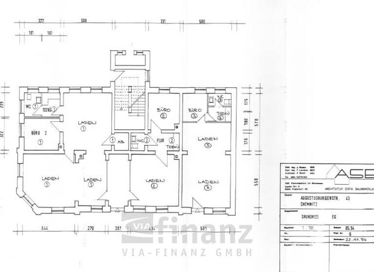 Mehrfamilienhaus zum Kauf 650.000 € 35 Zimmer 1.047,9 m² 430 m² Grundstück Zentrum Chemnitz 09111