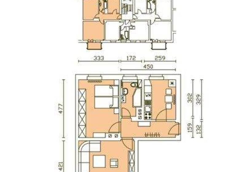 Wohnung zur Miete 581 € 2 Zimmer 56,3 m² 2. Geschoss frei ab 11.04.2026 Hohe Str. 32 Plauen Dresden 01187