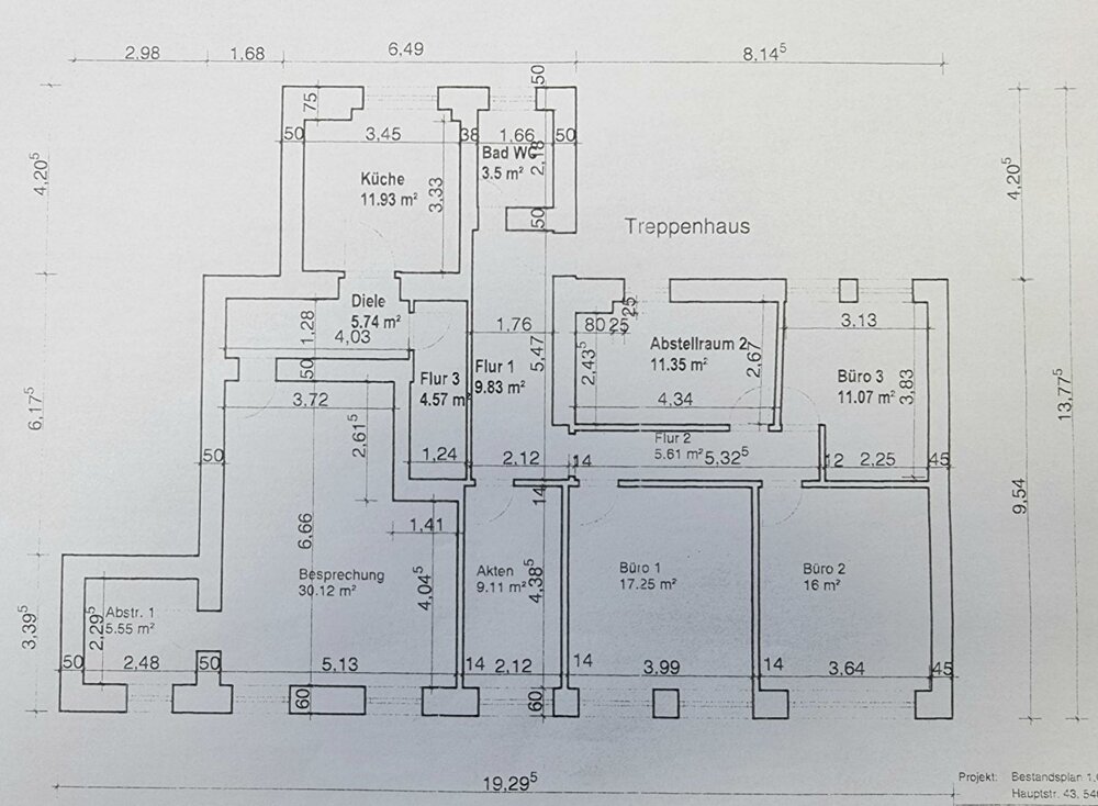 Bürofläche zur Miete 1.120 € 140 m²<br/>Bürofläche Bitburg Bitburg 54634