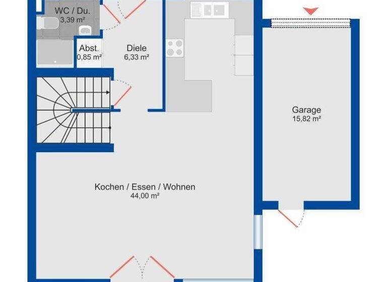 Doppelhaushälfte zum Kauf 979.000 € 5,5 Zimmer 160 m² 373 m² Grundstück Oberwaltersdorf 2522