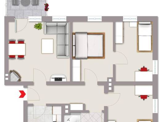 Wohnung zum Kauf 77.500 € 4 Zimmer 83 m² Knau 07389