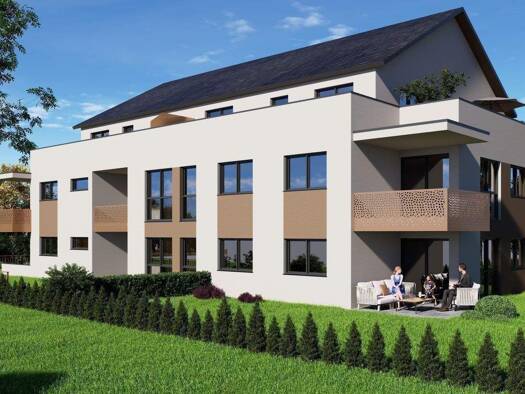 Wohnung zum Kauf - Erstbezug provisionsfrei 374.000 € 2 Zimmer 62,8 m² 1. Geschoss frei ab sofort Stuibenstraße 12 Senden Senden 89250