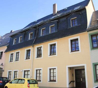Wohnung zur Miete 448 € 3 Zimmer 75 m² Geschoss 3/4 frei ab sofort Marienstraße 27 Zschopau Zschopau 09405