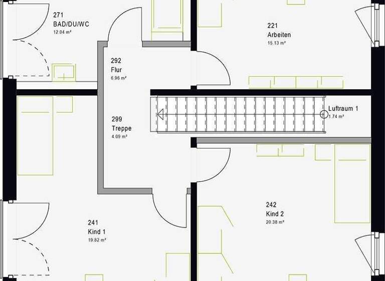 Einfamilienhaus zum Kauf provisionsfrei 479.620 € 5 Zimmer 152 m² 612 m² Grundstück Großbeeren Grossbeeren 14979