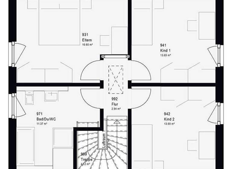 Einfamilienhaus zum Kauf - Erstbezug provisionsfrei 269.000 € 4 Zimmer 127 m² 1.600 m² Grundstück Gützkow 17506