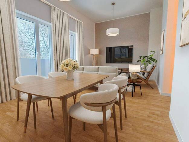 Wohnung zum Kauf provisionsfrei 449.000 € 2 Zimmer 62,2 m² EG frei ab sofort Von-Sauer-Straße 42 Bahrenfeld Hamburg 22761