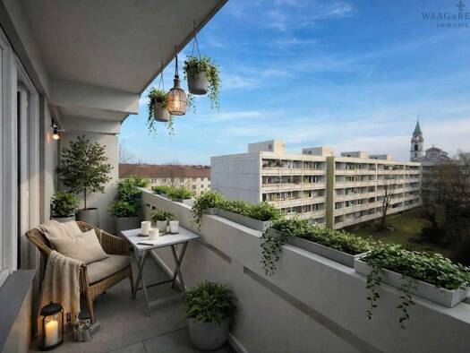 Studio zum Kauf 285.000 € 1 Zimmer 30 m² 4. Geschoss Sendling-Westpark München 81373