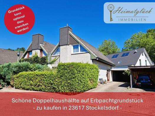 Doppelhaushälfte zum Kauf 299.000 € 3,5 Zimmer 97,8 m² 271 m² Grundstück Stockelsdorf Stockelsdorf 23617