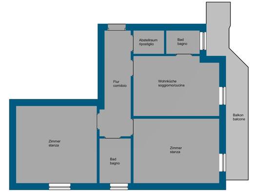 Wohnung zum Kauf 395.000 € 3 Zimmer 92 m² frei ab sofort Meran