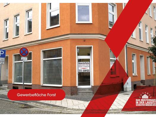 Laden zur Miete provisionsfrei 140 m² Verkaufsfläche Bahnhofstraße 12 Forst-Stadt Forst (Lausitz) 03149