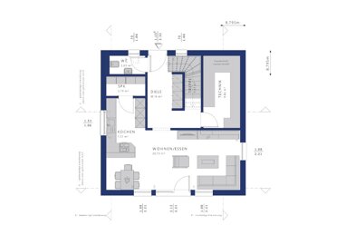 Einfamilienhaus zum Kauf 467.027 € 4 Zimmer 125 m² 721 m² Grundstück Reicholzheim Wertheim-Reicholzheim 97877