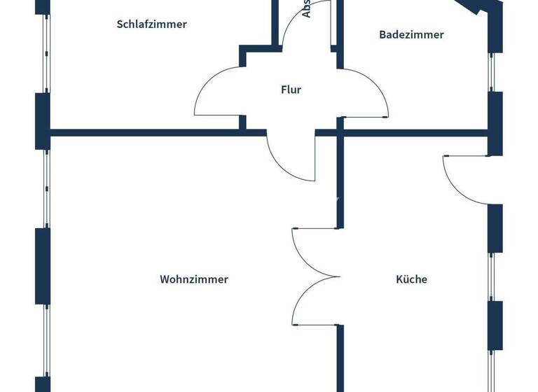 Wohnung zum Kauf 135.000 € 2 Zimmer 56 m² 2. Geschoss Bad Doberan 18209