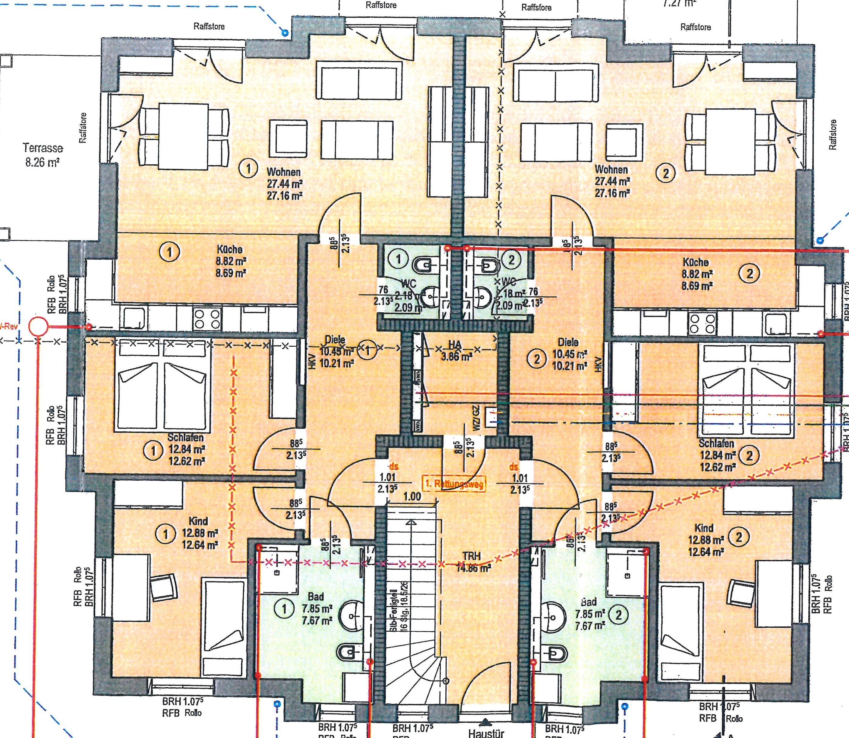 Terrassenwohnung zur Miete 1.300 € 3 Zimmer 85 m²<br/>Wohnfläche EG<br/>Geschoss 01.05.2025<br/>Verfügbarkeit Hohe Straße 40 Radebeul 01445