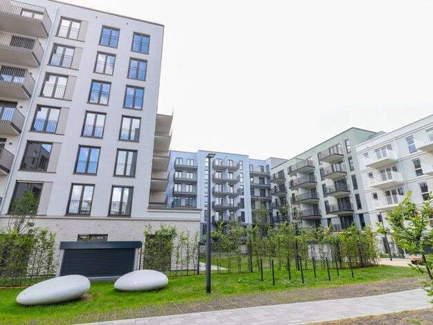 Wohnung zur Miete 1.268 € 2 Zimmer 57,4 m² 6. Geschoss frei ab 15.03.2026 Karoline-Veith-Straße 23 Bockenheim Frankfurt am Main 60486