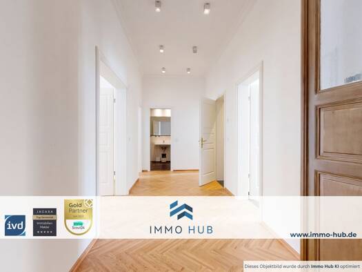 Wohnung zum Kauf 539.000 € 3 Zimmer 110 m² 2. Geschoss Südvorstadt Leipzig 04275