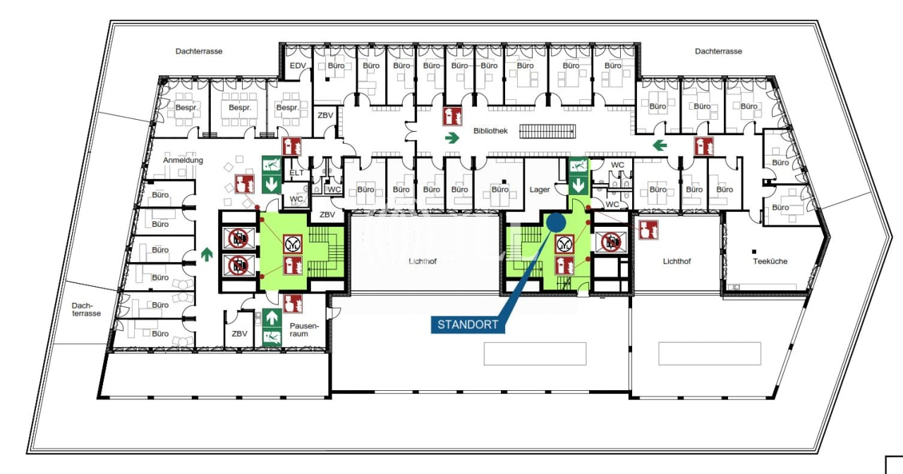 Bürofläche zur Miete provisionsfrei 19,50 € 1.185 m²<br/>Bürofläche Bahnstadt - West Heidelberg 69115