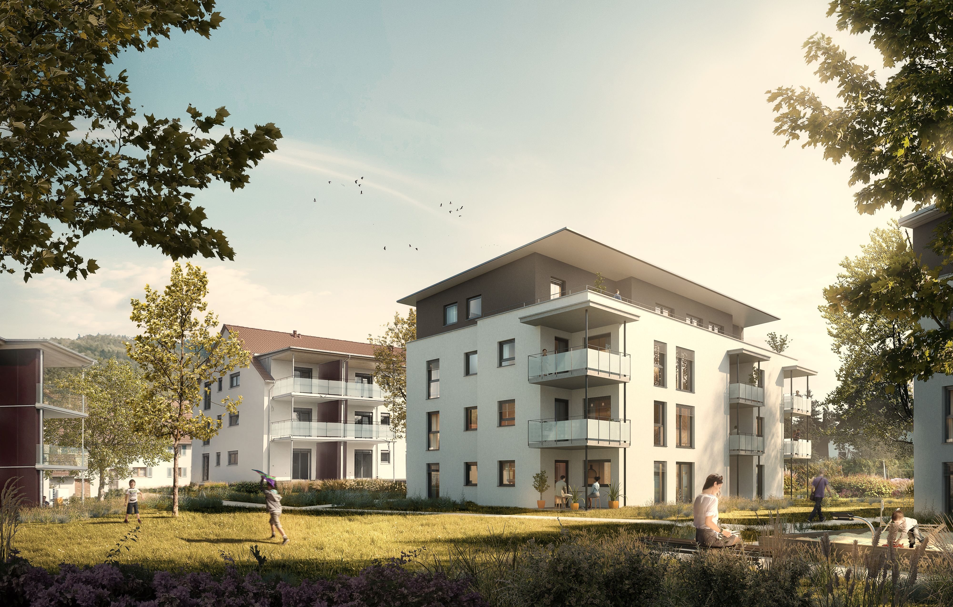 Wohnung zur Miete 708 € 3 Zimmer 77 m²<br/>Wohnfläche 01.11.2024<br/>Verfügbarkeit Denkingen Denkingen 78588