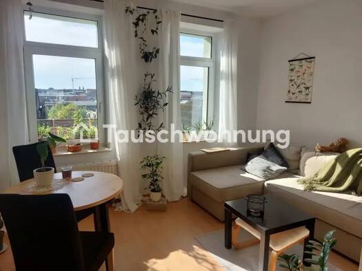 Wohnung zur Miete Tauschwohnung 370 € 2 Zimmer 47 m² 3. Geschoss Plagwitz Südwest 04229