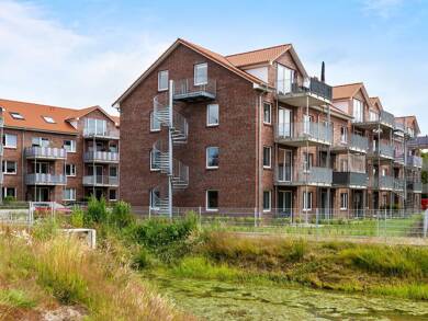 Wohnung zur Miete - Erstbezug 960 € 2,5 Zimmer 74 m² 1. Geschoss frei ab sofort Lüch Op 22 Garding 25836