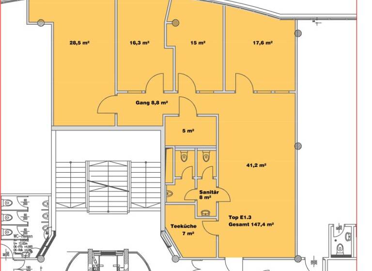 Büro zur Miete 1.800 € 147,4 m² Bürofläche Kramsach 6233