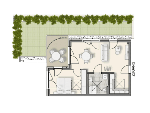 Wohnung zum Kauf - Erstbezug provisionsfrei 325.500 € 2 Zimmer 56,1 m² 1. Geschoss frei ab 01.04.2027 Weinsberg Weinsberg 74189