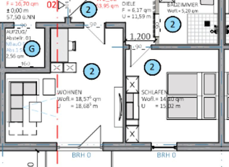 Wohnung zur Miete - Erstbezug 704 € 2,5 Zimmer 64 m² 1. Geschoss frei ab sofort Koppelweg 14a Garßen Celle 29229