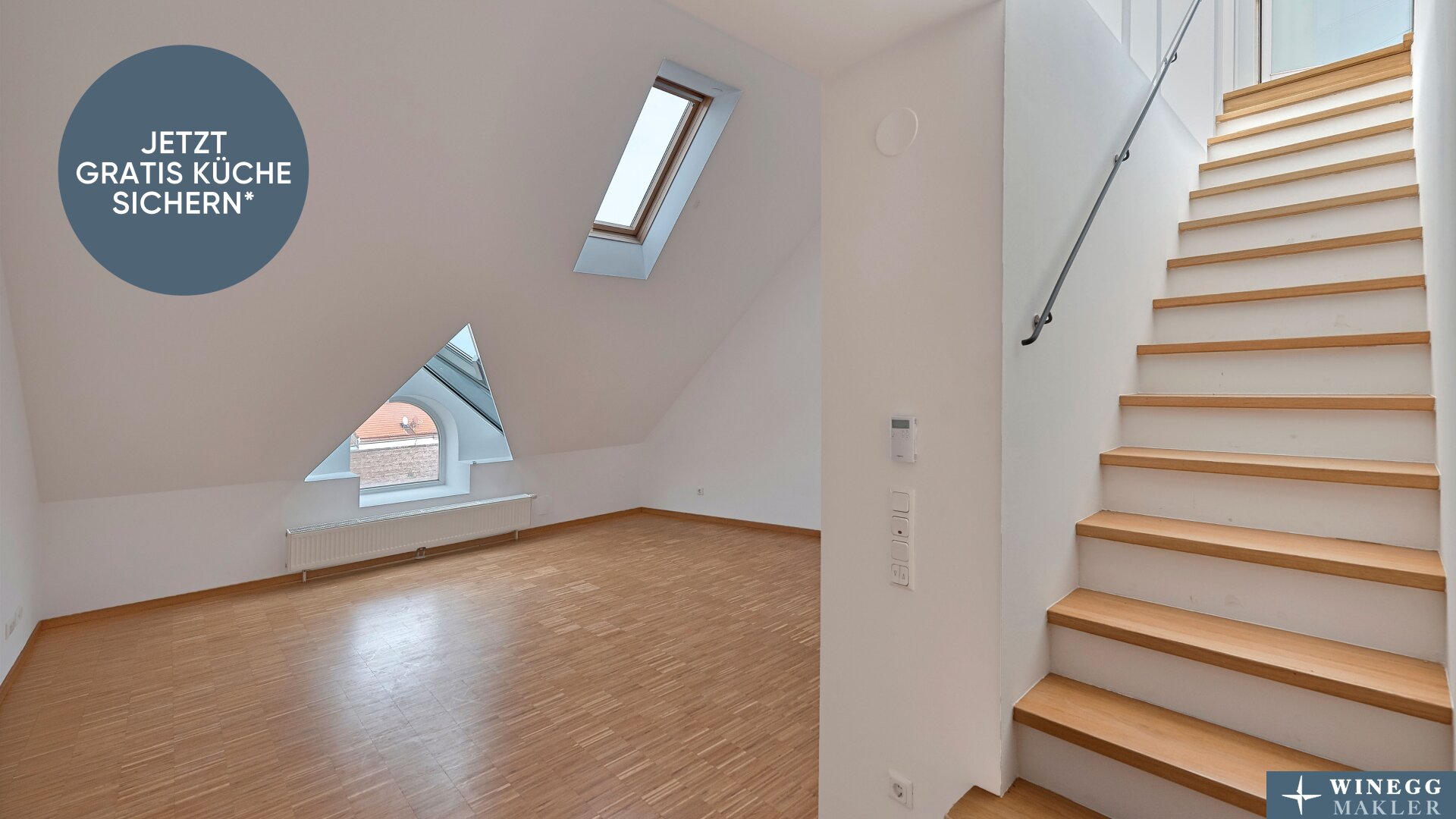 Wohnung zum Kauf 445.000 € 2 Zimmer 63,6 m²<br/>Wohnfläche 4.<br/>Geschoss Bergsteiggasse 26A Wien 1170