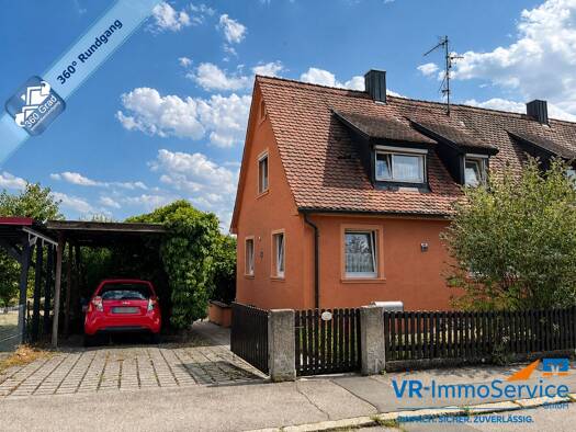 Doppelhaushälfte zum Kauf 299.000 € 6 Zimmer 127 m² 380 m² Grundstück Rothenburg Rothenburg ob der Tauber 91541