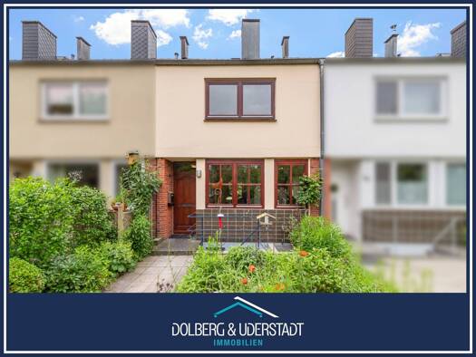 Reihenmittelhaus zum Kauf 378.000 € 4 Zimmer 107 m² 196 m² Grundstück Harksheide Norderstedt 22844