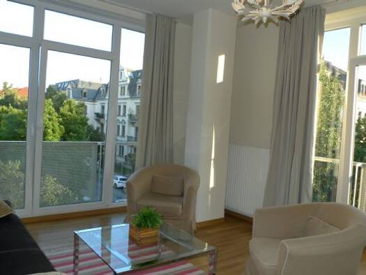 Wohnung zur Miete auf Zeit 1.600 € 2,5 Zimmer 60 m² frei ab sofort Wittenberger Straße 49 Striesen-Ost Dresden 01309