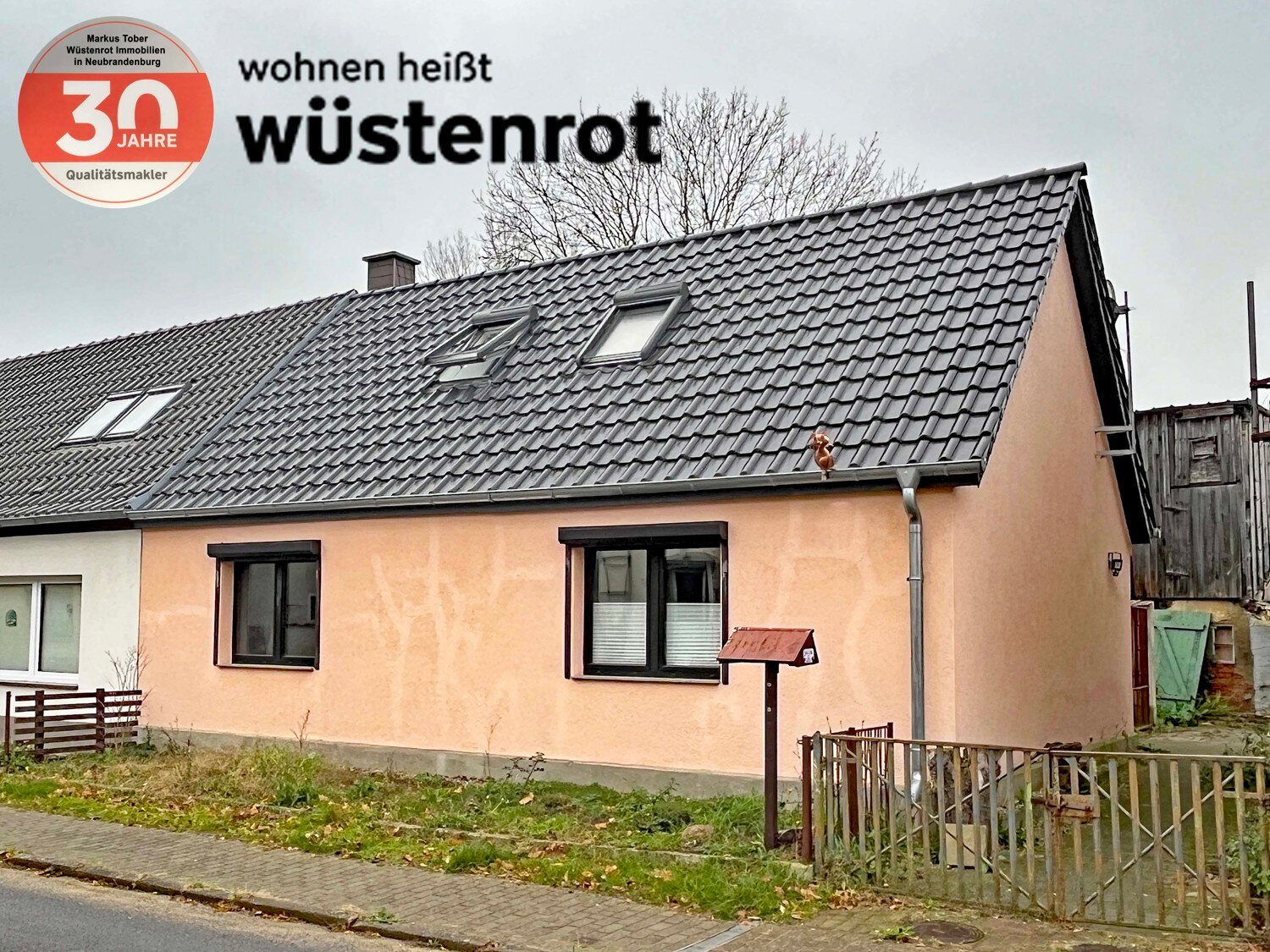 Doppelhaushälfte zum Kauf 72.000 € 4 Zimmer 82 m²<br/>Wohnfläche 548 m²<br/>Grundstück Altentreptow Altentreptow 17087