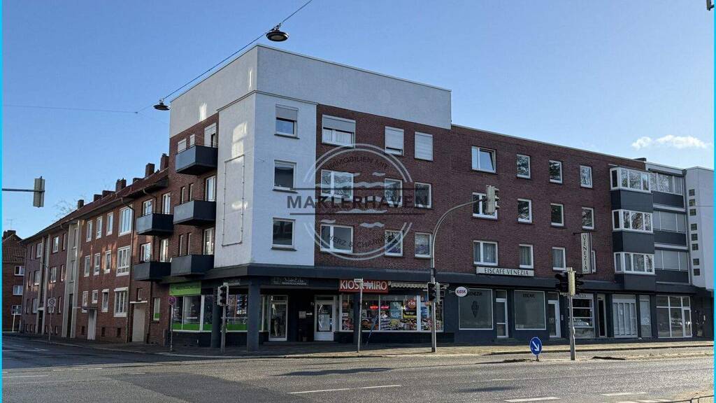 Studio zur Miete 400 € 1 Zimmer 45 m² 2. Geschoss Heppens Wilhelmshaven 26384